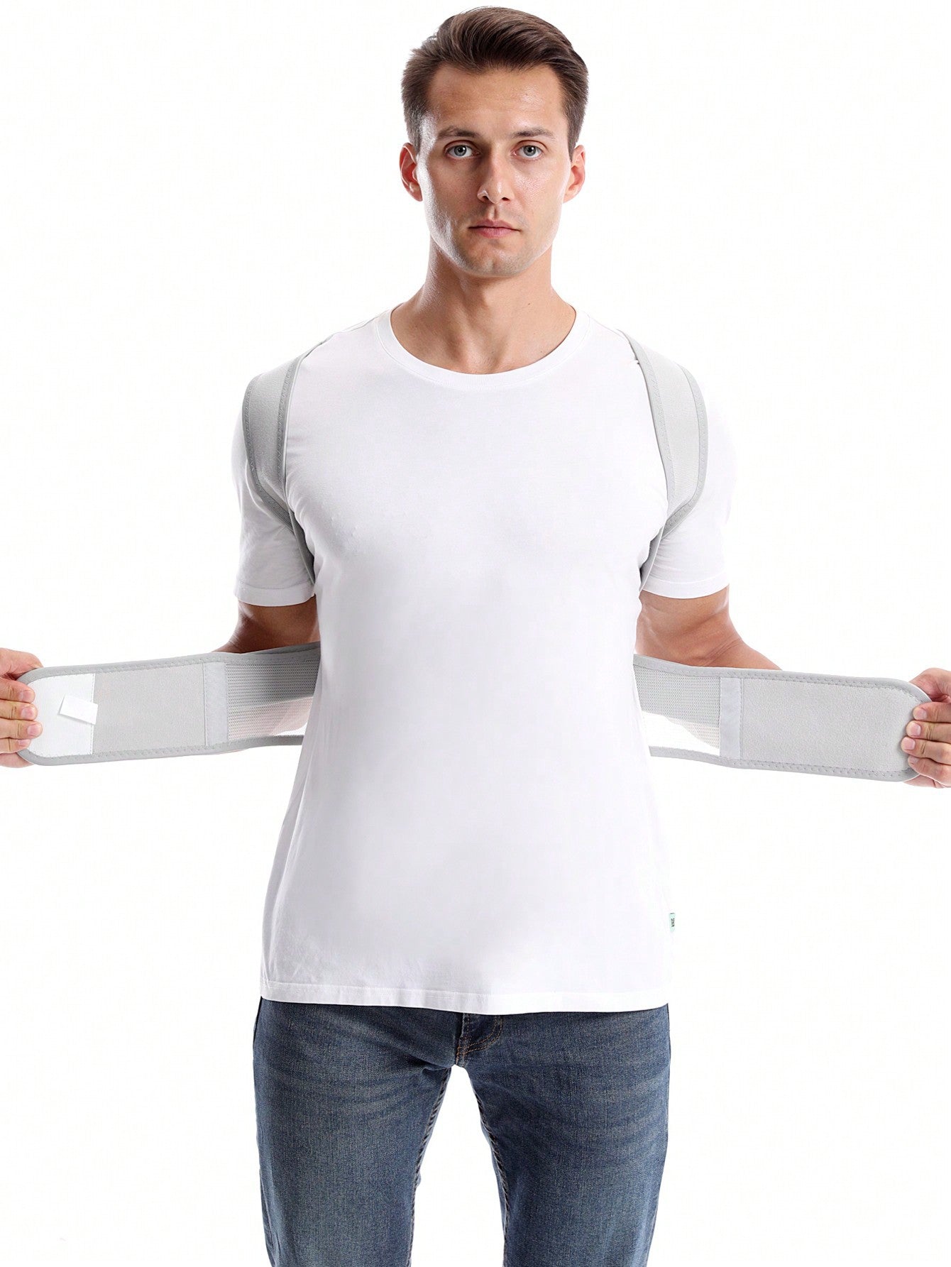 Posture Corrector - Upper & Lower Back Support Belt with Shoulder Brace