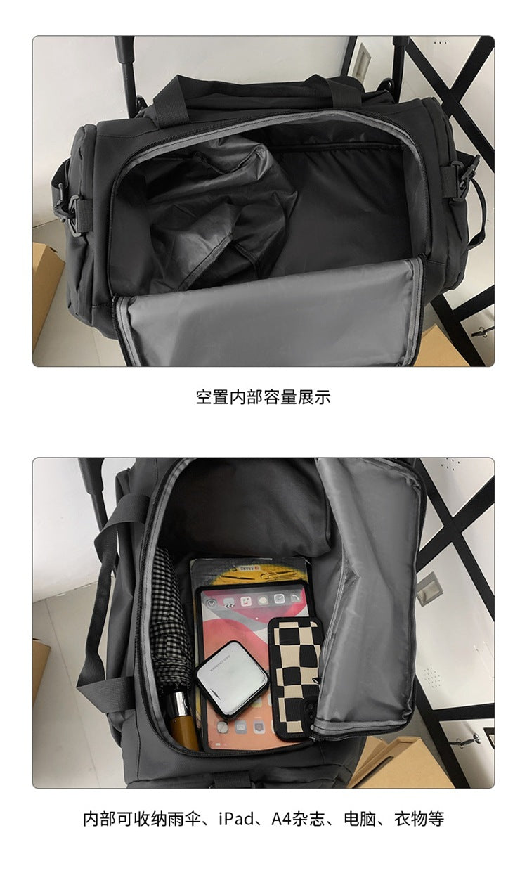 Sports Gym Bag – Large Capacity Dry & Wet Separation Travel & Fitness Bag