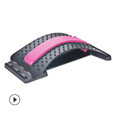 Lumbar Massager – Back Pain Relief & Stretching Traction Device