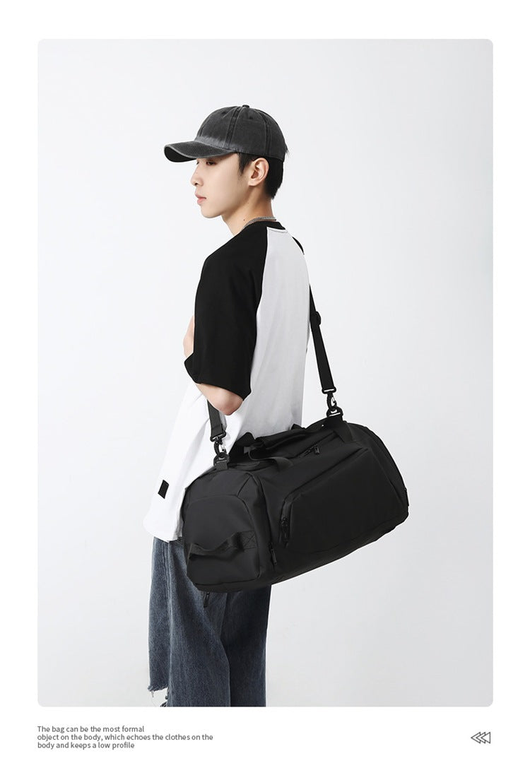 Sports Gym Bag – Large Capacity Dry & Wet Separation Travel & Fitness Bag