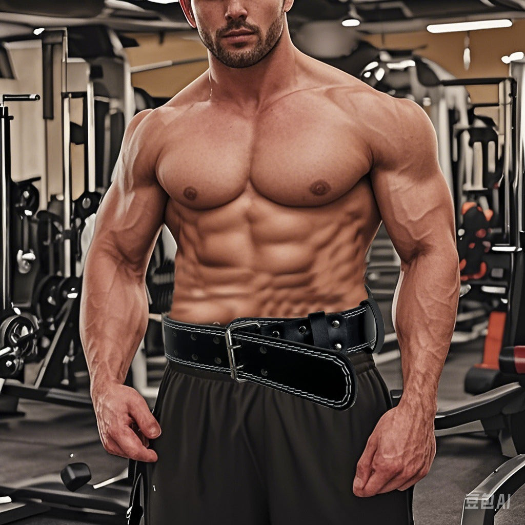 Weightlifting Belt – Wide Waist Support for Squats & Deadlifts