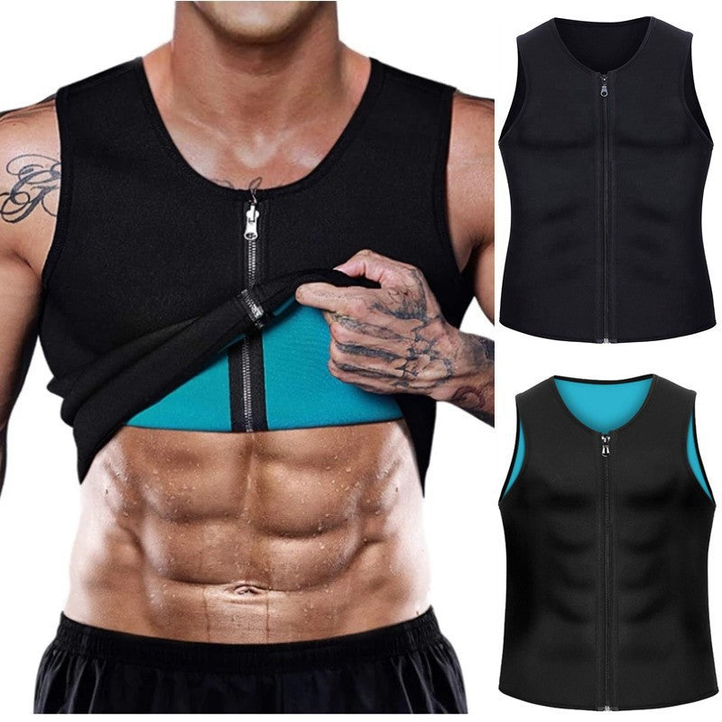 Neoprene Sweat Vest – Sauna Suit for Gym, Running & Core Toning