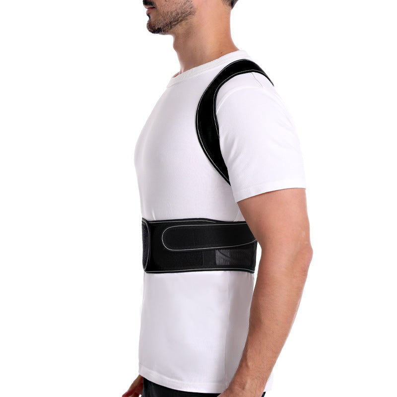 Back Posture Corrector with Shoulder Support Belt for Upper and Lower Back