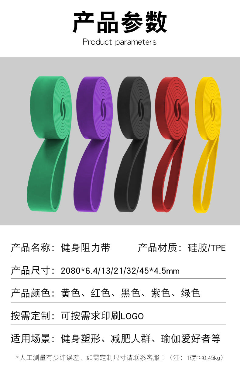 Loop Resistance Bands – Pull-Up Assist & Strength Training Elastic Bands
