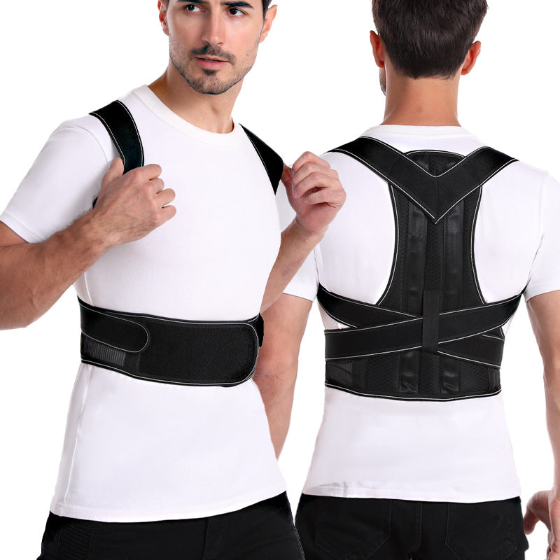 Posture Corrector - Upper & Lower Back Support Belt with Shoulder Brace