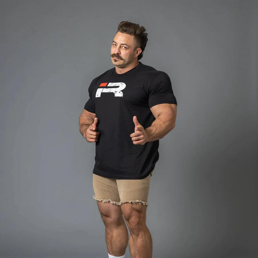 Men's Fitness T-Shirt – Loose Fit Breathable Sports Gym & Running Top