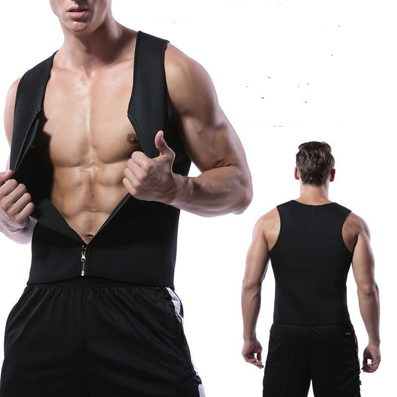 Neoprene Sweat Vest – Sauna Suit for Gym, Running & Core Toning
