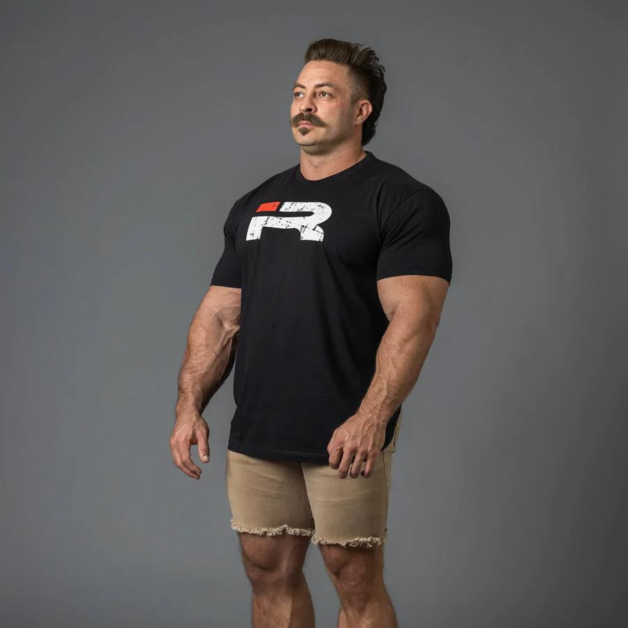 Men's Fitness T-Shirt – Loose Fit Breathable Sports Gym & Running Top