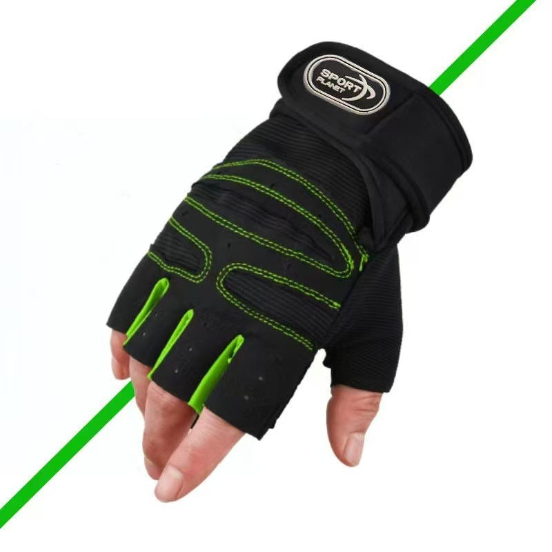 Fitness Gloves Half-Finger Men's and Women's