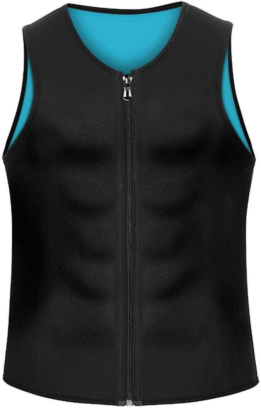 Bundle Neoprene Sports Sweat Abdominal Body Shaper Zipper Vest Fitness Wear